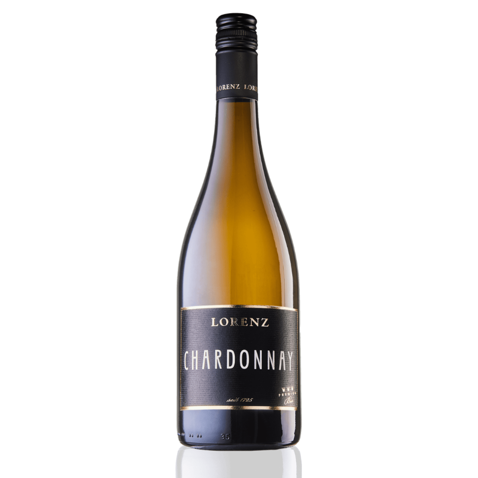 Bioweingut Lorenz Chardonnay Burgunderflasche Wein